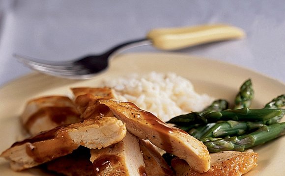 Asian food with Chicken